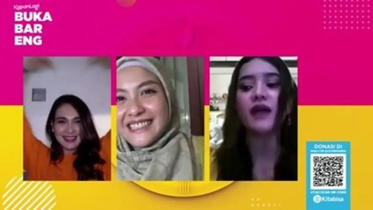 Luna Maya,  Kapanlagi Buka Bareng. (Kapanlagi.com)