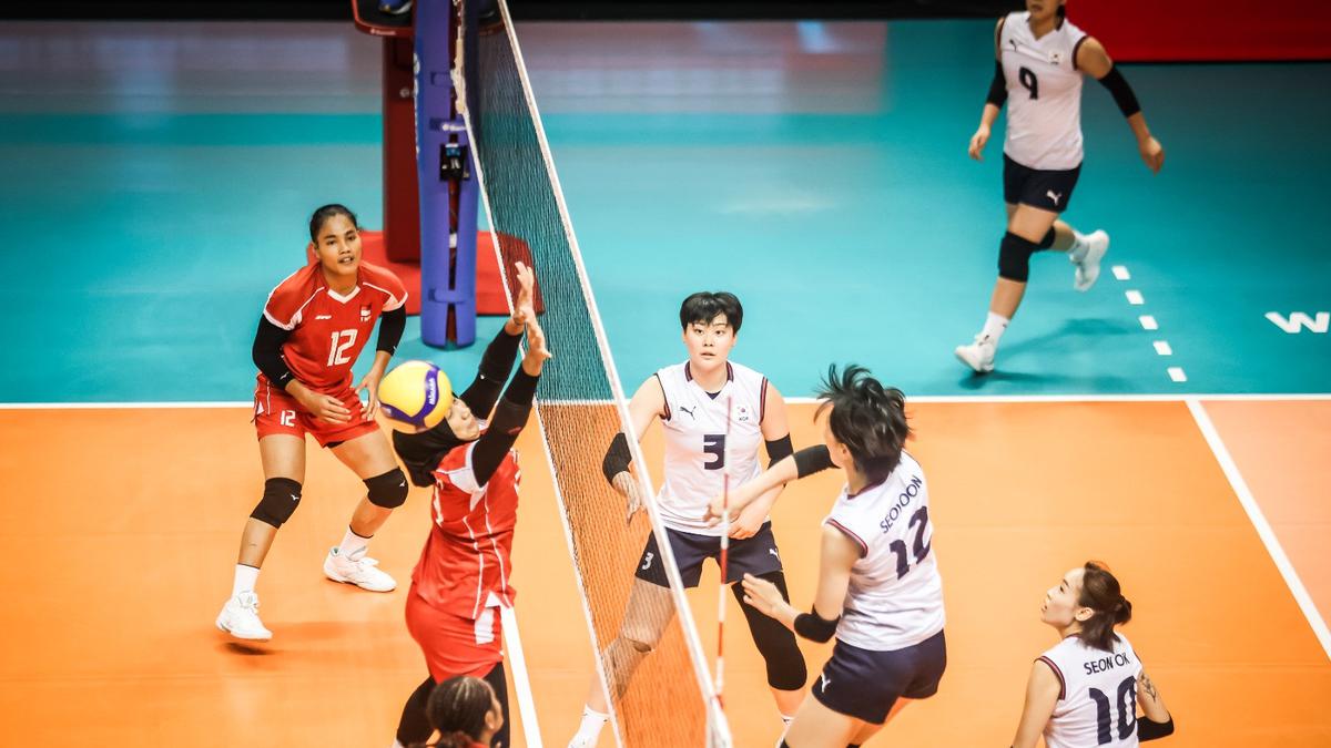 Hasil Kejuaraan Dunia Voli Putri U-21 2025: 2 Kali Unggul, Indonesia Takluk dari Korea Selatan
