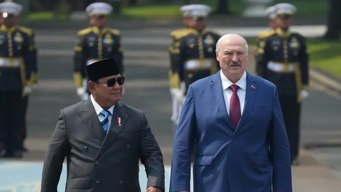 Prabowo dan Lukashenko Sepakat Dukung Perdamaian-Stabilitas Dunia