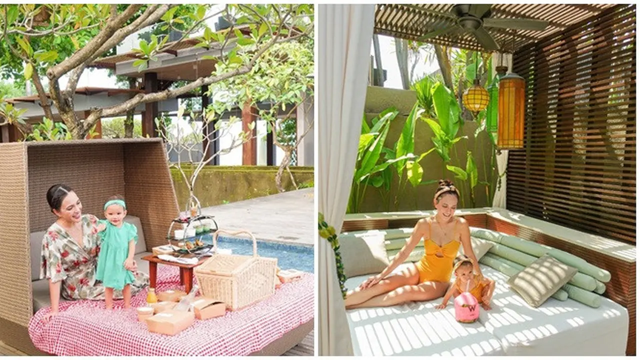 Tampil Kompak, Ini 6 Momen Shandy Aulia dan Baby Claire Herbowo saat Liburan di Bali