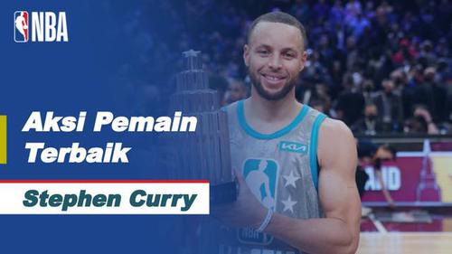 VIDEO: Aksi Gemilang Stephen Curry yang Membawa Tim LeBron Menang di NBA All-Star 2022