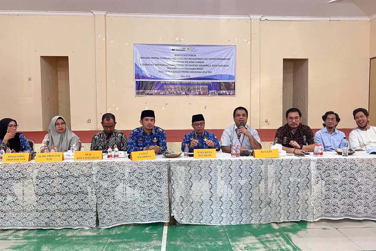 Gelar Konsultasi Publik, PLN EPI Pacu Proyek Energi Bersih di Mataram