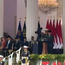 4 Perwira Terbaik TNI-Polri Raih Adhi Makayasa dari Prabowo