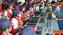 Citizen6, Jakarta: Bobo Young Journalist mengikuti  Pelatihan Jurnalistik dan Fotografi di Kapal Perang, KRI Banda Aceh - 593 di Dermaga Kolinlamil, Tanjung Priok, Jakarta, Selasa (26/6). (Pengirim: Kadispen Kolinlamil).