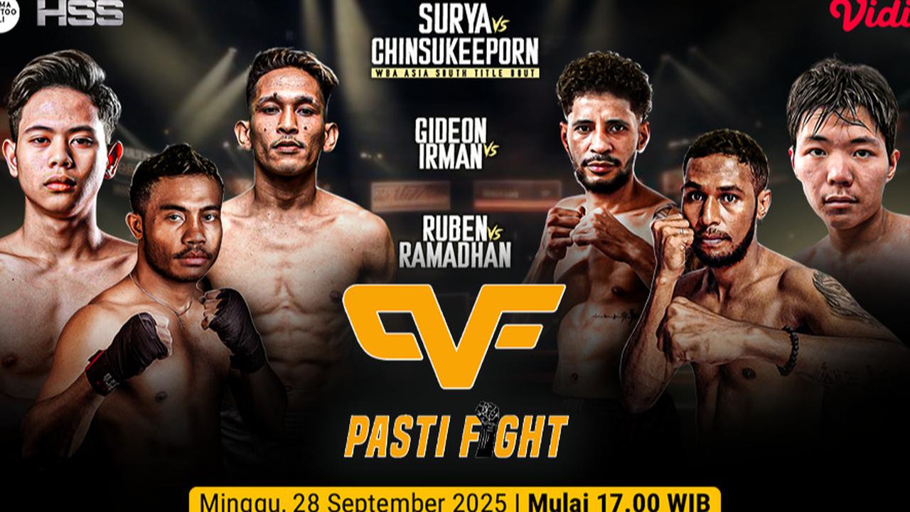 Cukup Dengan Rp29 Ribu Bisa Nonton Pasti Fight X HSS Sepuasnya di Vidio!