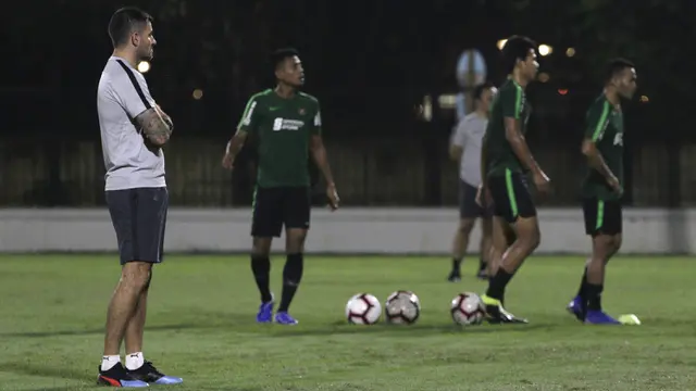 Latihan Timnas Indonesia