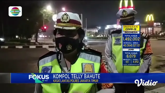 Fokus Pagi : Truk Tanah Jatuh Dari Flyover Slipi