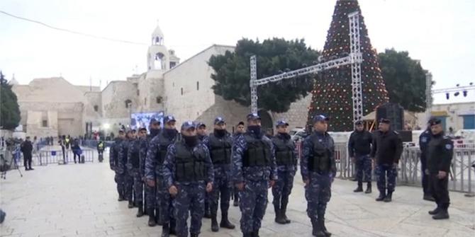 VIDEO: Pengamanan Betlehem Jelang Perayaan Natal