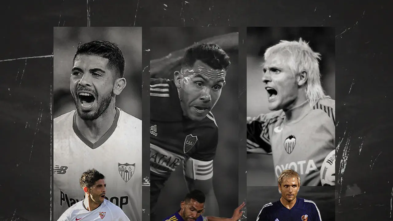 Carlos Tevez, Ever Banega dan Santiago Canizares