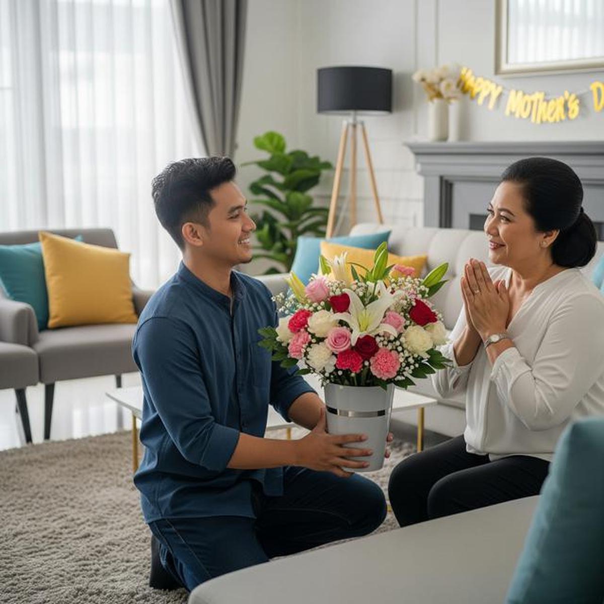 25 Ide Buket untuk Hari Ibu, Buat Sosoknya Tersenyum Bahagia