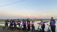 Petualangan Luar Biasa Lansia 70 Tahun: Bersepeda di Persawahan Solo dan Tantangan Pandemi (Foto: Pribadi)