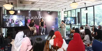 Bintang.com kembali menggelar MakeupMakeup, kali ini dengan bintang tamu Aurelie Moeremans dan beauty vlogger Tasya Farasya.