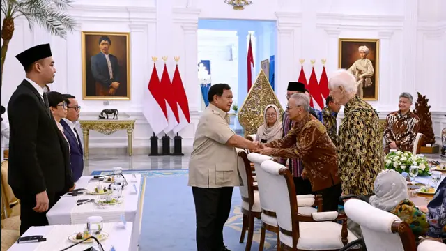 Presiden Prabowo Bertemu Tokoh-Tokoh yang Tergabung Dalam Gerakan Nurani Bangsa