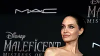 Angelia Jolie di gala premier Maleficent: Mistress Of Evil di Los Angeles, Amerika Serikat, 30 September 2019. (KEVIN WINTER / GETTY IMAGES NORTH AMERICA / AFP)