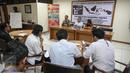 Suasana diskusi tentang ujaran kebencian di media sosial, Jakarta, Rabu (4/11/2015). Surat edaran Kapolri ini dianggap sebagai ancaman bagi masyarakat untuk membatasi kebebasan berekspresi dan berdemokrasi (Liputan6.com/Faizal Fanani)