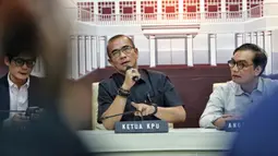 Sejauh ini, ada tiga bakal calon presiden (bacapres) berpotensi maju di Pilpres 2024. Mereka adalah Ganjar Pranowo, Prabowo Subianto, dan Anies Baswedan. (Liputan6.com/Angga Yuniar)