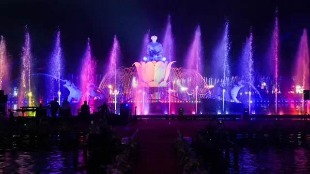 Malam Pergantian Tahun, Pertunjukan Air Mancur Menari di Taman Sri Baduga Purwakarta Batal Digelar