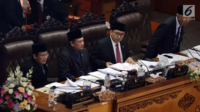 DPR Sahkan Revisi Undang-Undang MD3