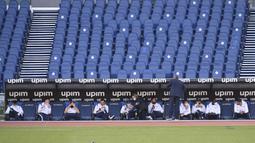 Ada 10 kasus di antara pemain dan staf dengan Torino menjadi klub pertama Liga Italia yang mengalami kasus varian baru Covid-19 dari Inggris.  (Alfredo Falcone/LaPresse via AP)