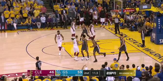 VIDEO : Cuplikan Pertandingan Final NBA Game 2, Warriors 122 vs Cavaliers 103