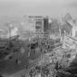 Kota Coventry, Inggris yang luluh lantak usai dibom pesawat-pesawat Nazi Jerman pada Perang Dunia II (wikimedia commons)