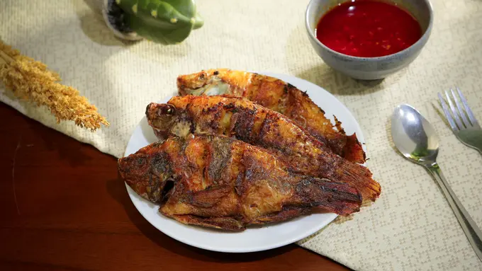 ikan goreng enak