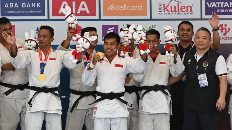 FOTO Tim Blind Judo NPC Indonesia