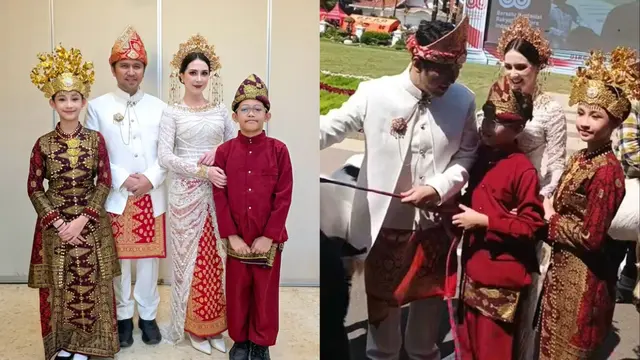 Foto Keluarga Arumi Bachsin Pakai Busana Adat, Peringati Kemerdekaan HUT RI ke-80/Instagram Arumi Bachsin