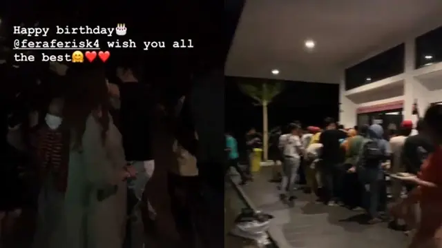 6 Momen Perayaan Ultah Fera Feriska di Lokasi Syuting Love Story, Seru Bareng Pemain