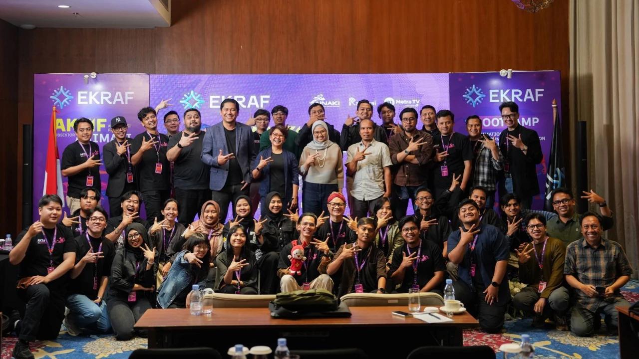 Enam Karya Terbaik Jebolan Bootcamp AKTIF Kementerian Ekraf Siap Unjuk Gigi di Pasar Asia