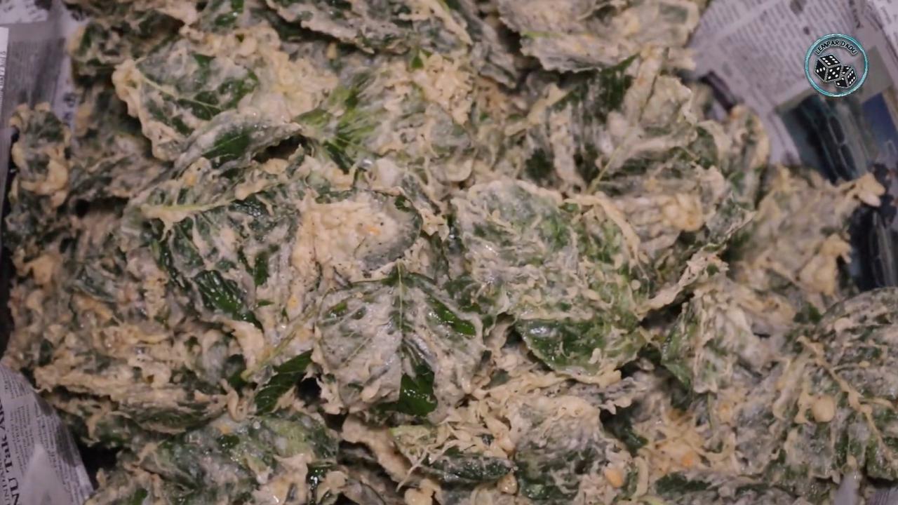 Keripik bayam produksi Ratmi