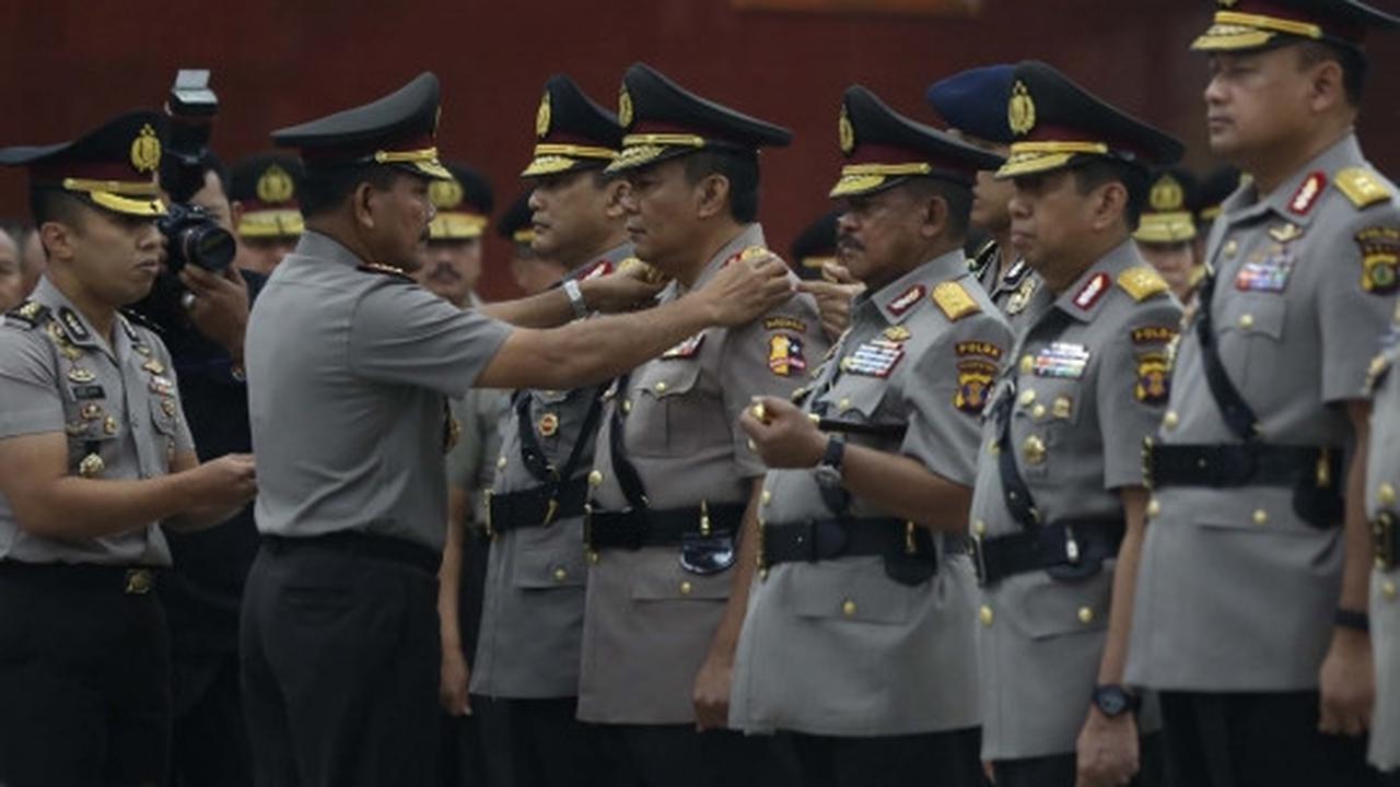 Usai Sertijab Bareskrim, Komjen Budi Waseso & Anang salam komando