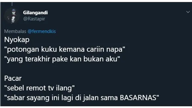 nyokap dan pacar