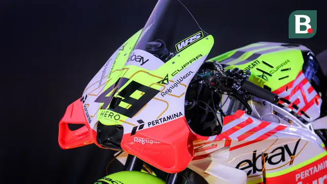 Livery Spesial Pertamina Enduro VR46 Racing Team untuk MotoGP Mandalika 2025