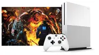 Inikah tampilan konsol teranyar Microsoft yang bernama Xbox One S? (Gamespot)