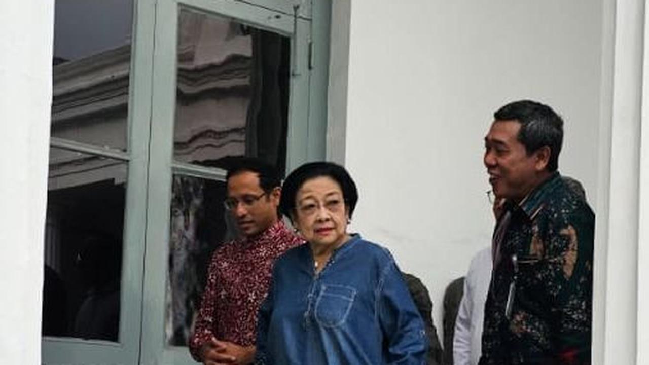 Ekspresi Megawati Berkeliling Museum Nasional Cek Kondisi Benda Sejarah Pascakebakaran