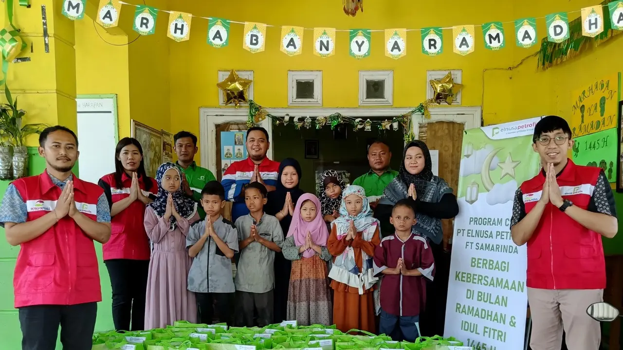 Elnusa Petrofin (EPN) enyalurkan total 9.264 paket sembako di 92 titik wilayah operasional yang tersebar di seluruh Indonesia (Istimewa)