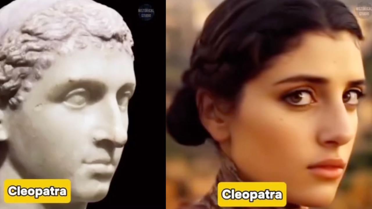 Begini Wajah Cleopatra hingga Firaun Direkayasa AI, Penampakannya Bikin Takjub