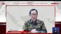 Kepala Eksekutif Pengawas Perbankan Otoritas Jasa Keuangan (OJK) Dian Ediana Rae menjelaskan mengenai rekening judi online (dok: Tira)