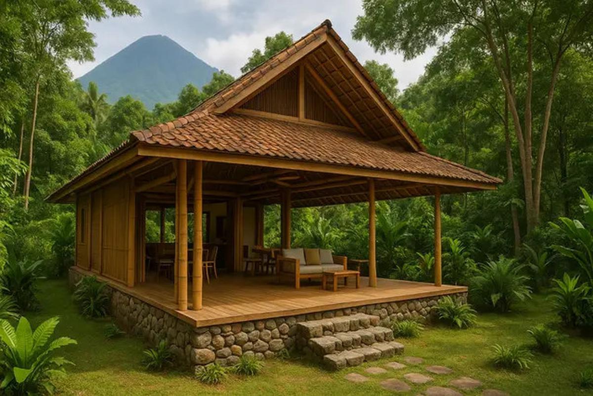7 Gambar Rumah Sederhana di Pegunungan yang Cantik, Tren Hunian Asri 2025