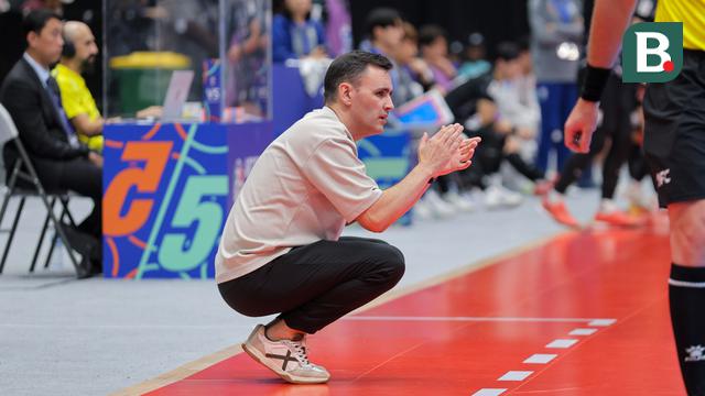 Foto: Ditonton Shin Tae-yong, Timnas Futsal Indonesia Bantai Korea Selatan di Grup A Piala Asia 2026