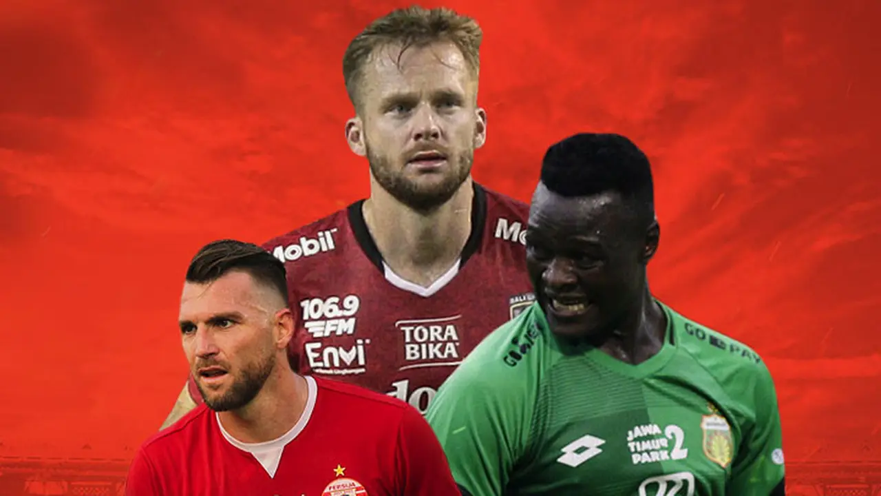 Liga 1 - Penyerang Asing Termahal di Shopee Liga 1: Marko Simic, Melvin Platje, Ezechiel N'Douassel