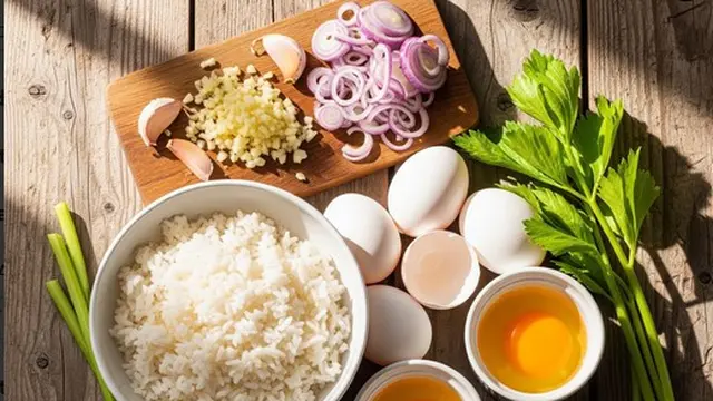 Olahan Nasi Sisa yang Bisa Jadi Sarapan Enak keesokan Hari (AI Generated)