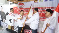 Barisan 8 Center (B8C) mendeklarasikan dukungannya kepada Prabowo Subianto sebagai Presiden RI dalam Pemilu 2024. (Ist)