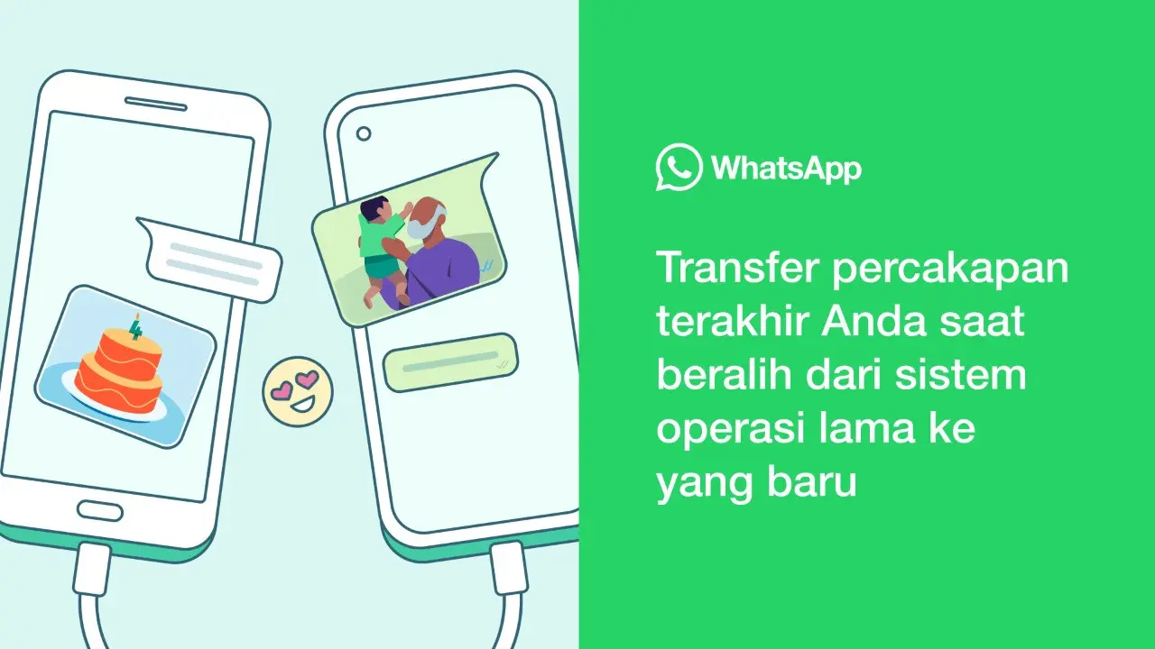 Transfer riwayat chat dari iPhone ke Android