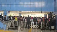 Stasiun Juanda Sempat Padat Penumpang, Ini Penyebabnya