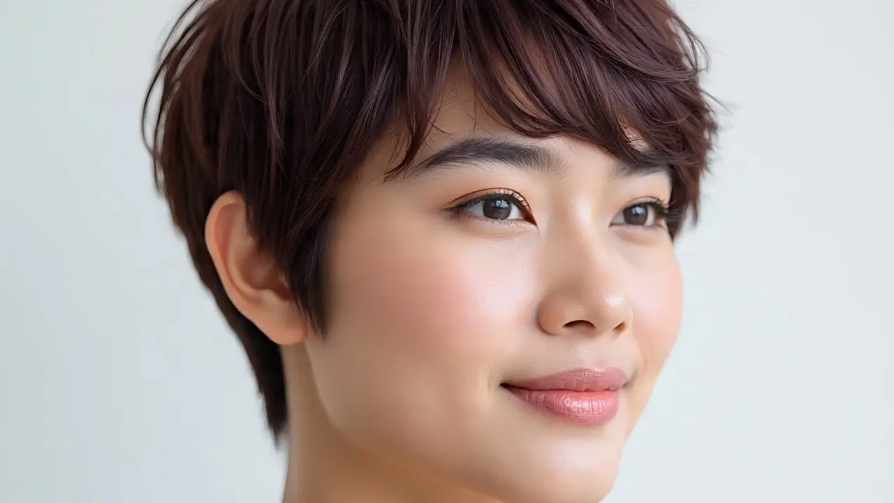 Model Potongan Rambut Pendek Elegan