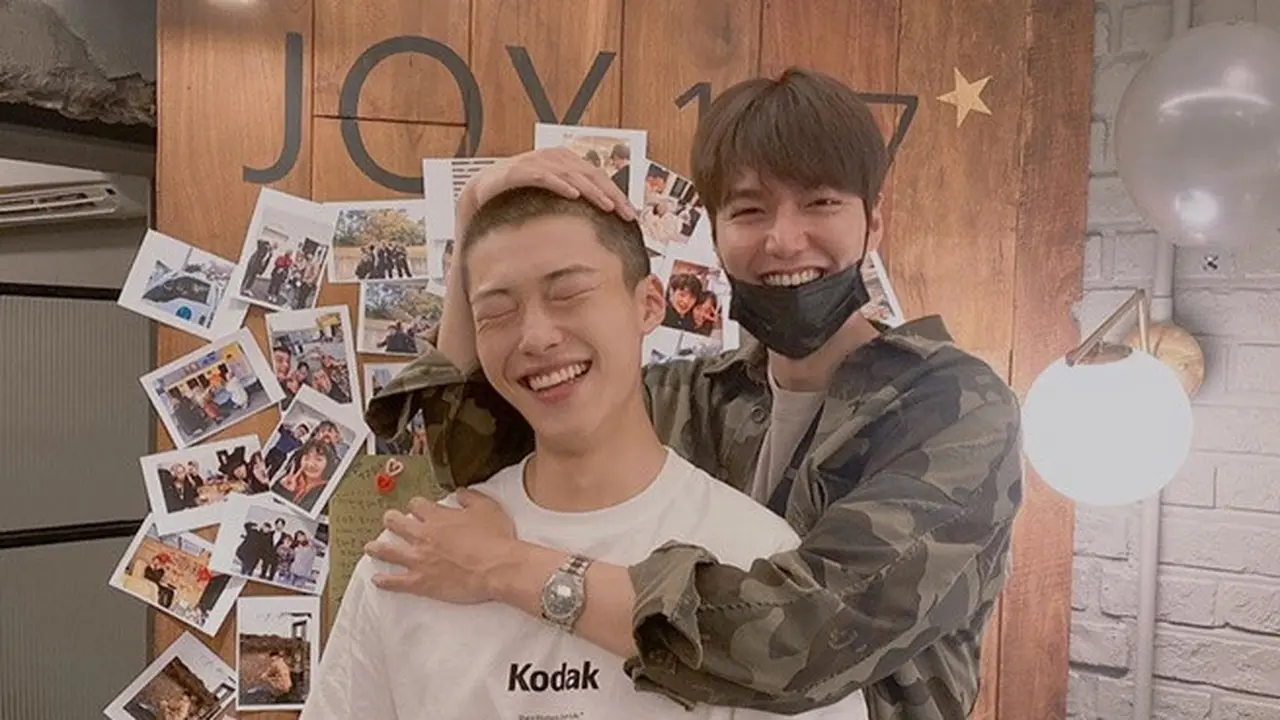 6 Potret Kedekatan Woo Do Hwan dan Lee Min Ho, Foto Bareng Jelang Wajib Militer