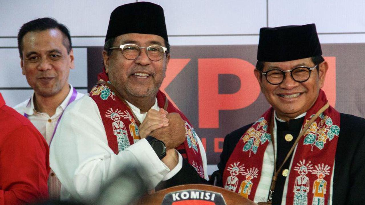 Pramono Anung-Rano Karno Resmi Ditetapkan Sebagai Cagub dan Cawagub Terpilih