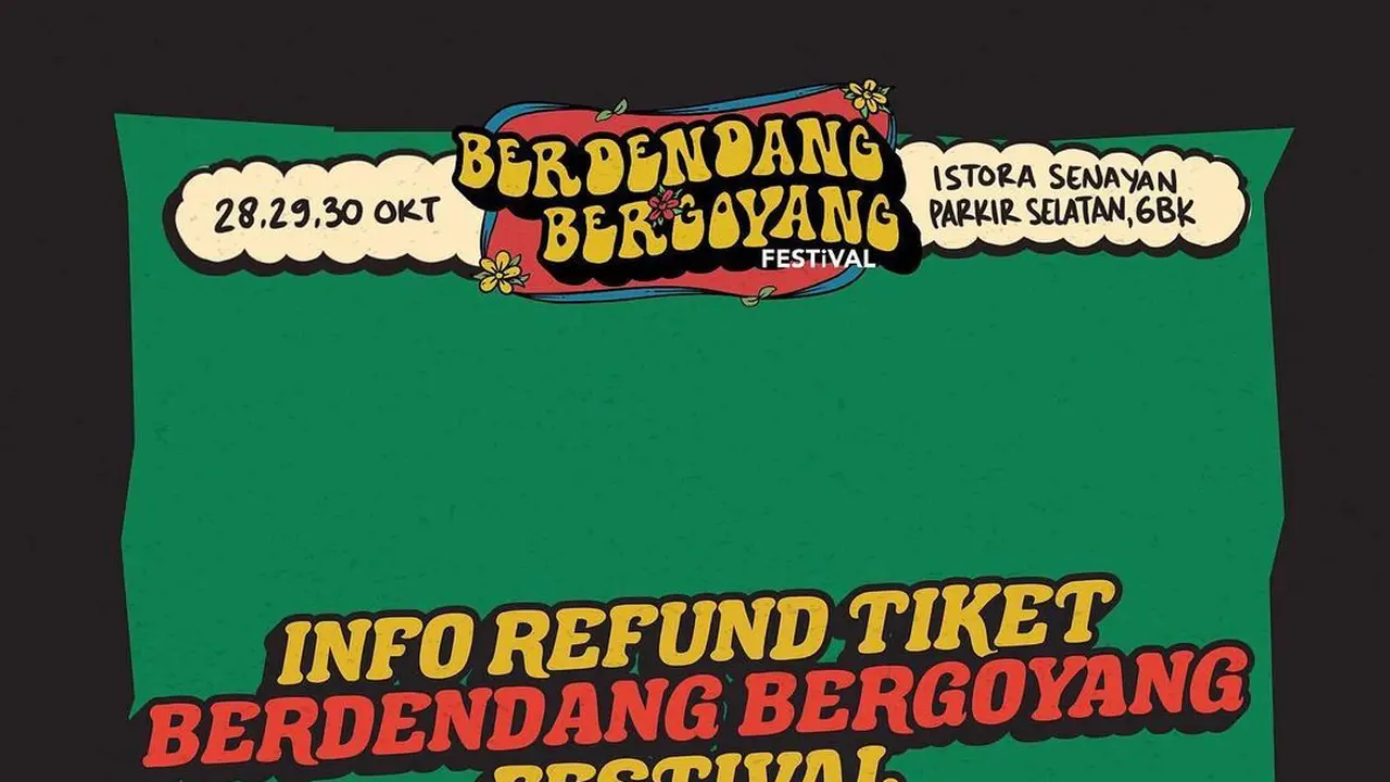 Berdendang Bergoyang Festival 2022 Janjikan pengembalian Uang Tiket 100 Persen, Simak Panduannya